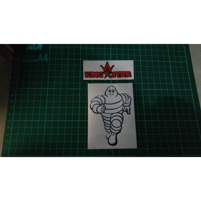 

stiker michellin badut lari