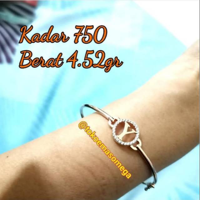 Gelang Cassa Beta kadar 750