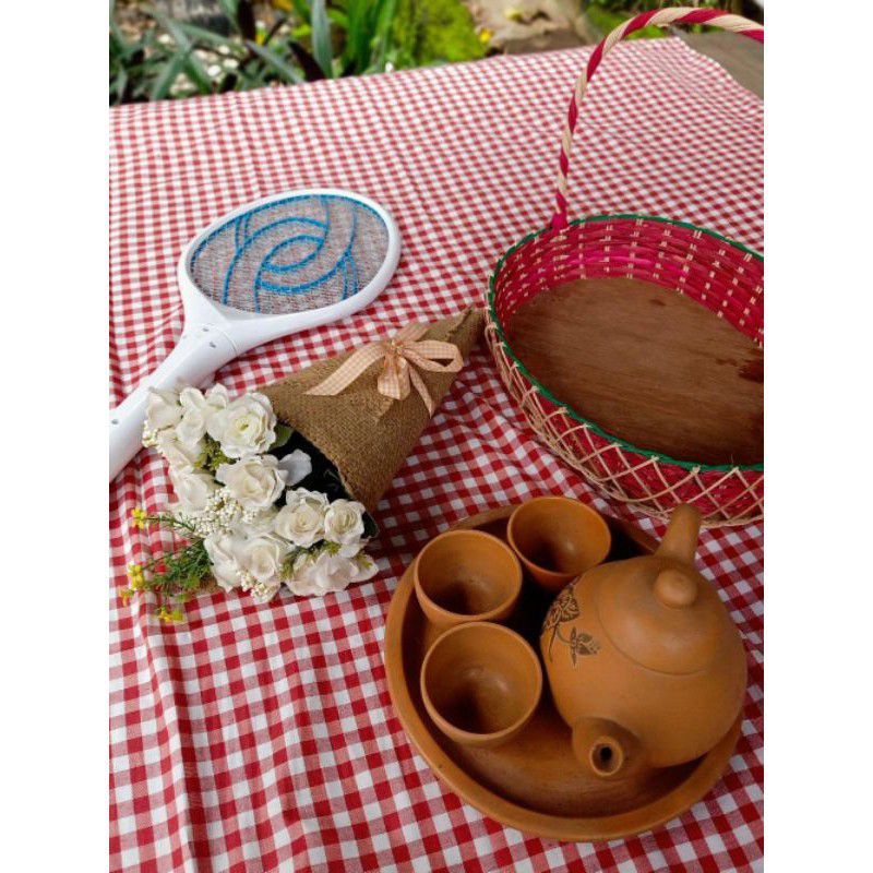 Tikar Piknik / Tikar Fotografer / Motif Kotak-Kotak