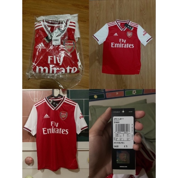 JERSEY ARSENAL ORIGINAL HOME 2019/2020 JUNIOR
