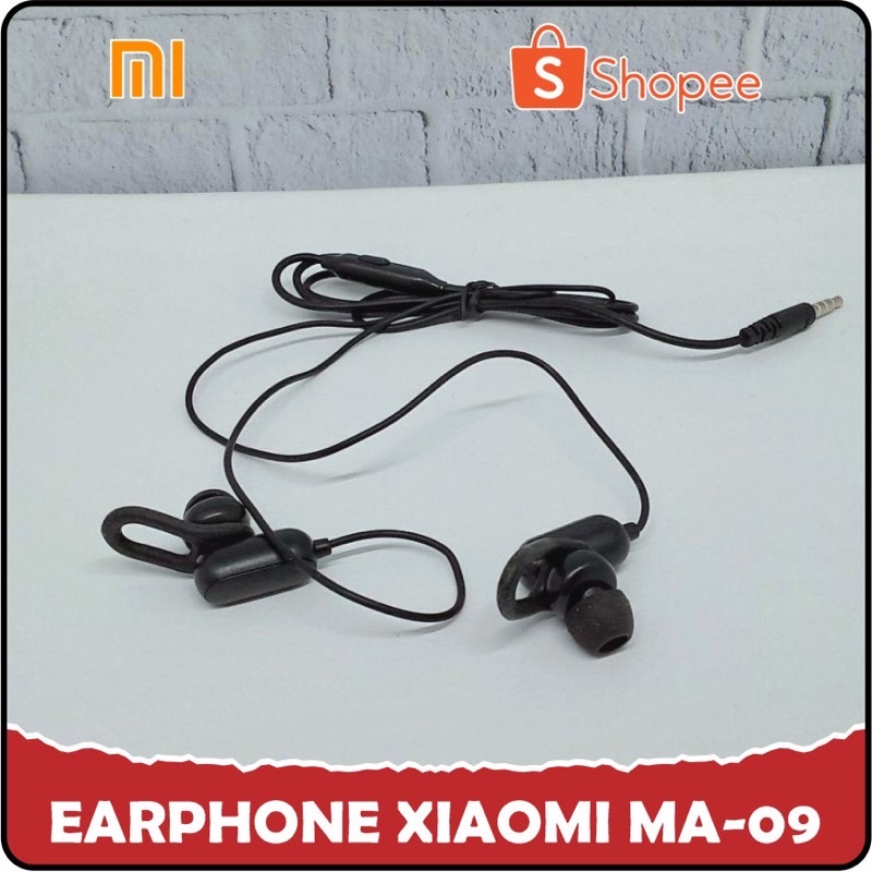 Murah Kali ,Handsfree Headset Xiaomi MA09 Ultra Bass Stereo Earphone MA 09