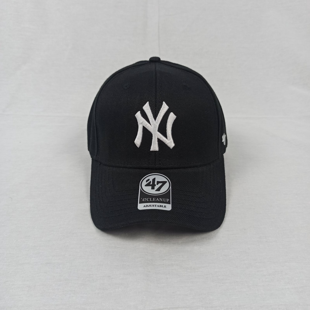 C-856 Topi 47 NY Black Logo White