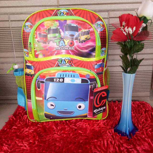 Tas ransel anak paud TK tayo LOL kuda poni hello kitty