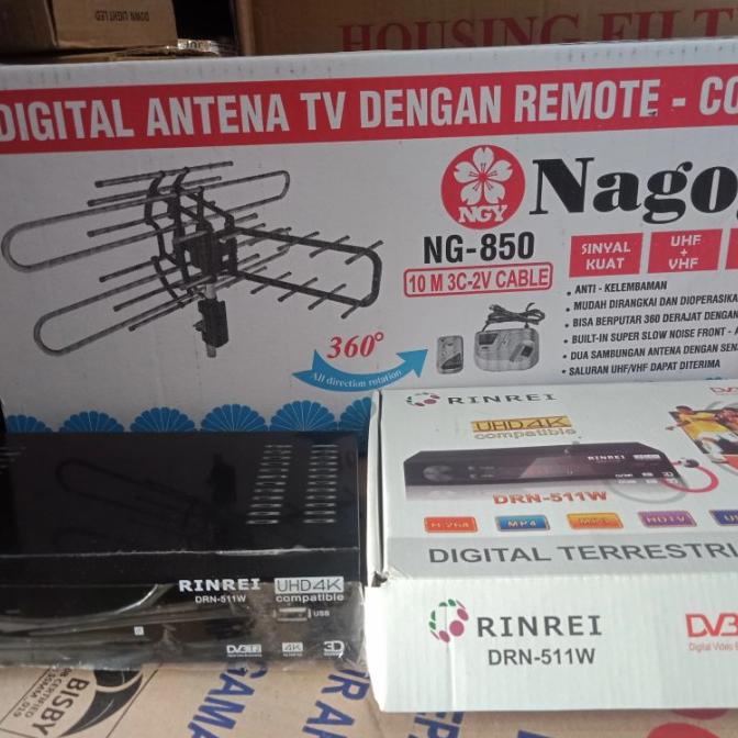 Promo  Receiver Digital Plus Antena Digital Bonus kabel HDMI | Receiver TV