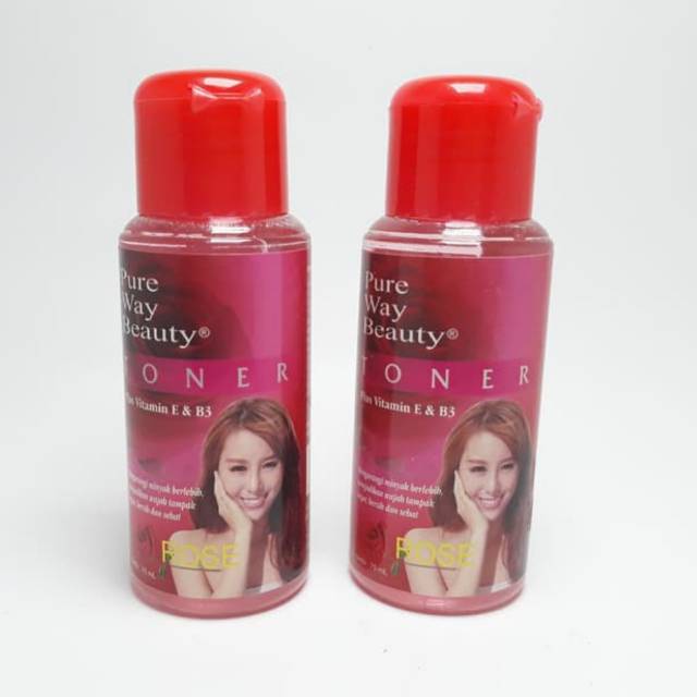 TONER ROSE PURE WAY BEAUTY - Toner Wajah