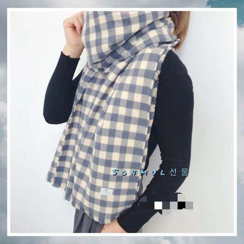IMPORT WINTER LONG SHAWL SCARF WOMAN KIDS AUTUMN SPRING SYAL PANJANG WANITA ANAK MUSIM DINGIN