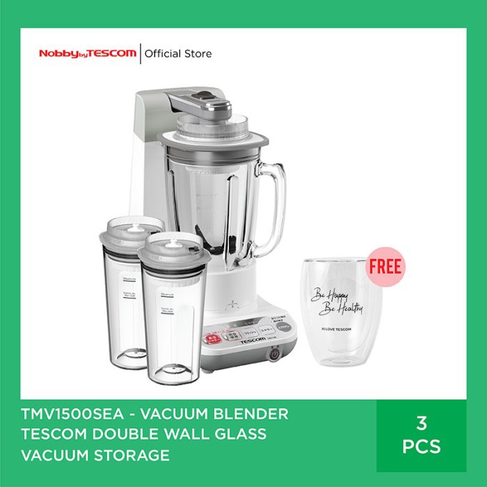 PROMO TESCOM Vacuum Blender - TMV1500 SEA Get 1+ STORAGE