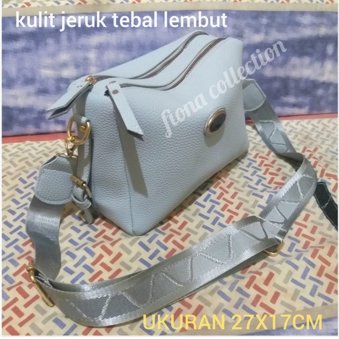 Tas Selempang baru tas fosil abu2 import quality sling bag wanita terkini Tas cowok keren ransel hit