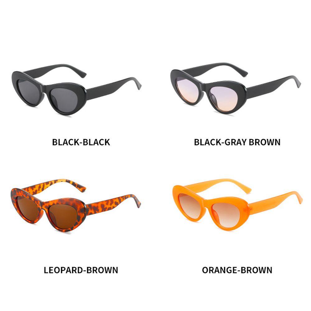 [Elegan] Mata Kucing Kacamata Hitam Pria Fashion Vision Care Jelly Warna UV400 Belanja Wanita Eyewear
