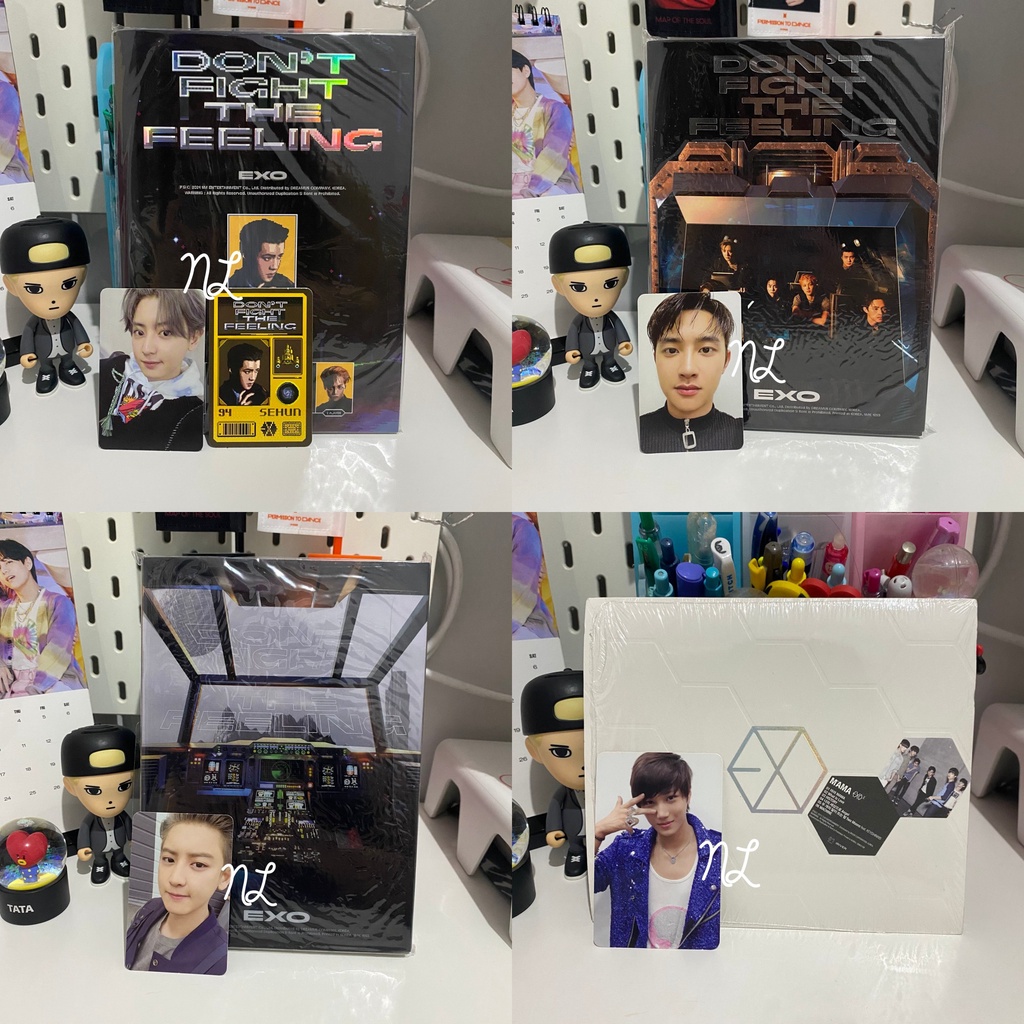 Album EXO DFTF Don't Fight the Feeling Photobook Ver 1 Ver 2 Expansion Sehun Mama Korean Ver Chanyeo