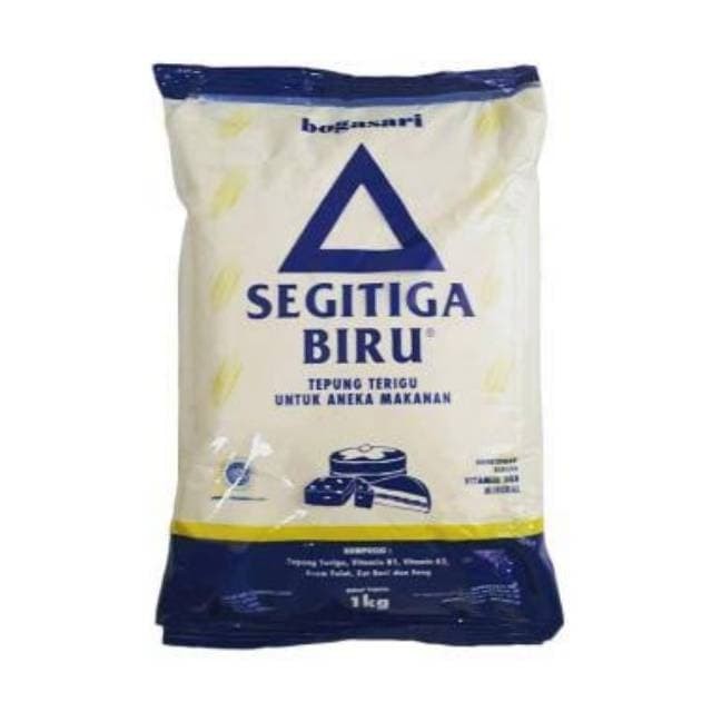 

TEPUNG SEGITIGA BIRU 1 KG /SEGI TIGA BIRU 1KG