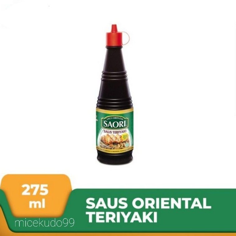 

SAORI SAUS TERIYAKI 275 ML BOTOL / SAOS ORIENTAL KECAP JEPANG / SAUCE