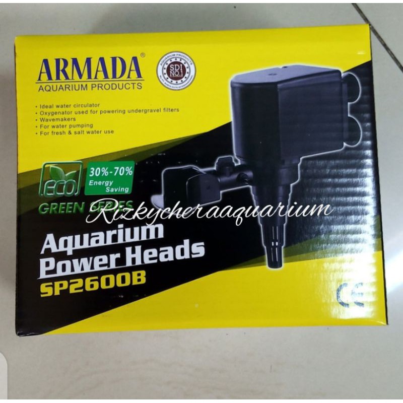 Aquarium Power Heads Armada SP2600B 20W Fmax 2100L/H Hmax 1.8m