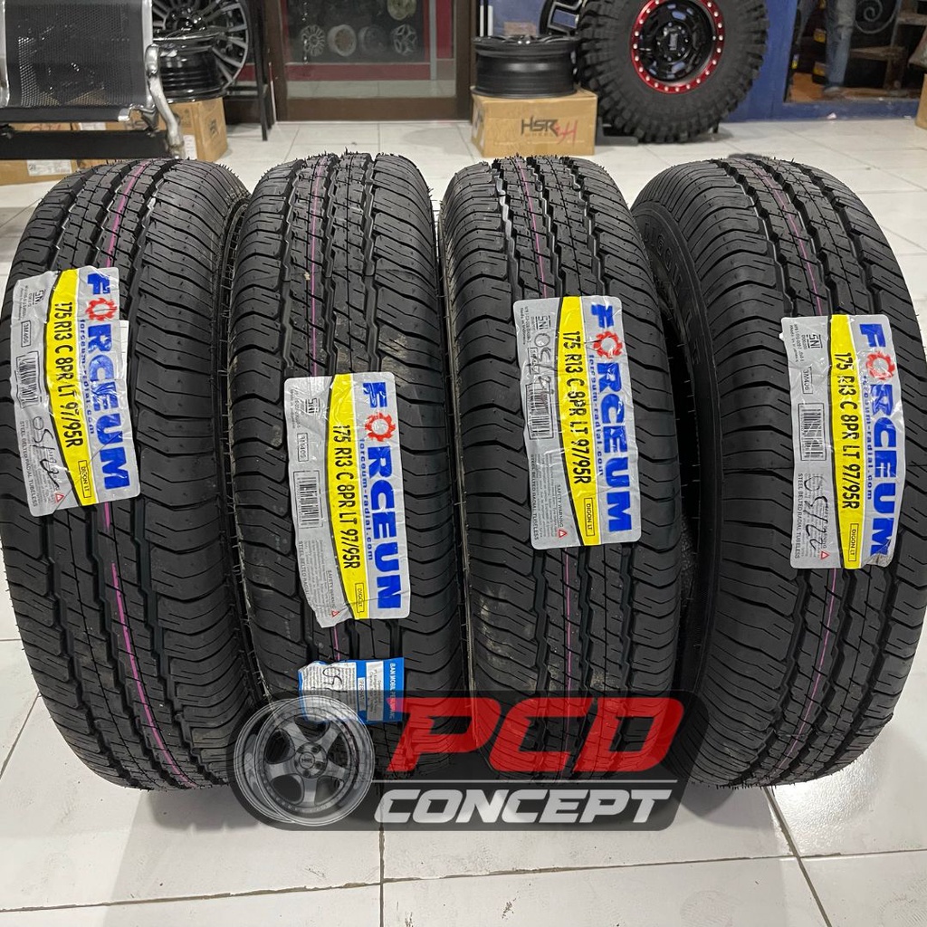 BAN MOBIL MURAH MUATAN UKURAN 175 R13 FORCEUM DIGON BISA KREDIT / FORCEUM DIGON LT 175 C 8 PR R13