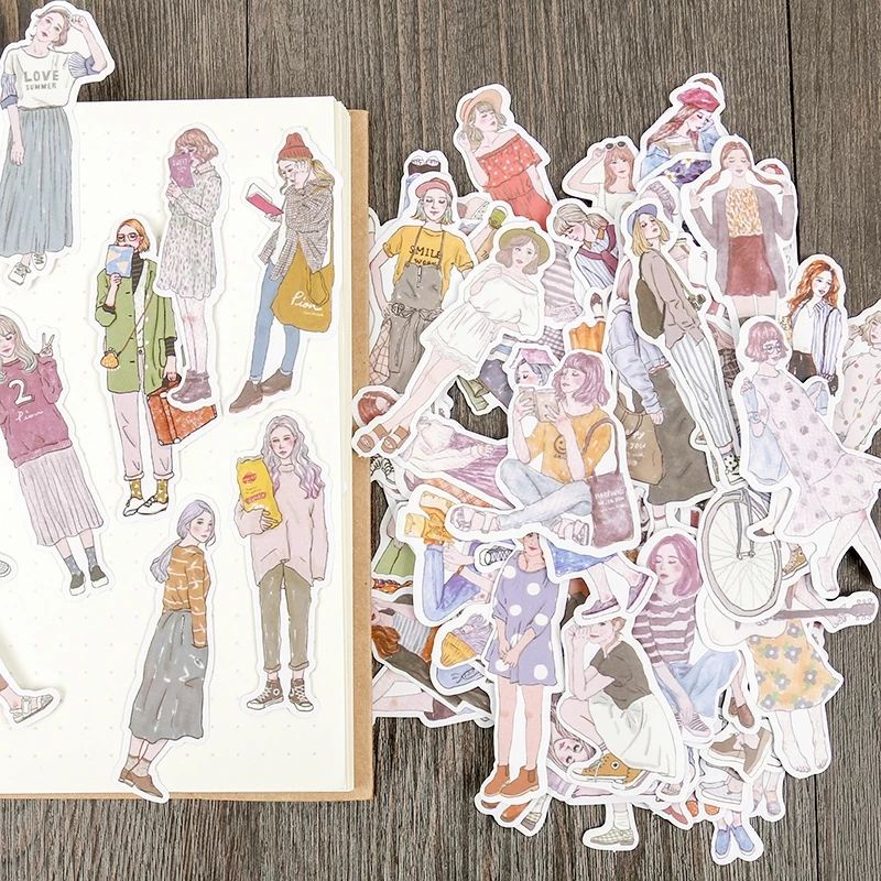 

Girl Sticker Untuk Journaling Jurnal Aesthetic Vol. 2