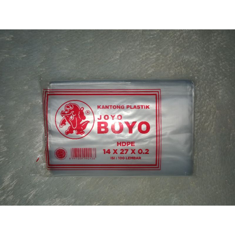 BOYO BURAM | BOYO 1/2KG (11x27x0,2) | BOYO 1KG (14 x27x0,2) HDPE | PLASTIK TEBAL DAN TAHAN PANAS