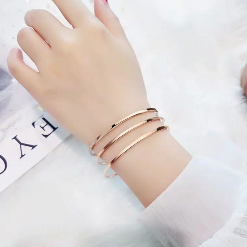 (ORI) Gelang Titanium Import Keroncong