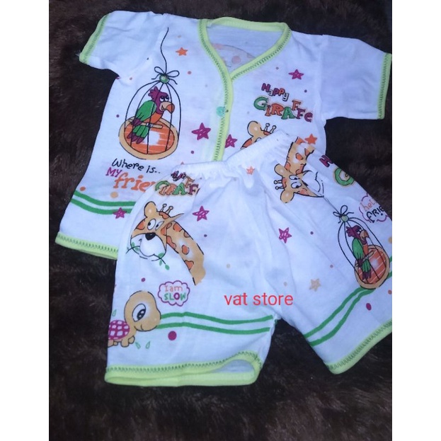 BAJU BAYI/SETELAN BAJU BAYI/BAJU BAYI LENGAN PENDEK/BAJU BAYI BARU LAHIR/BAJU BAYI NEWBORN/BAJU BAYI 0-6BULAN