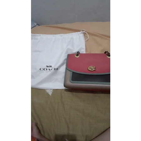 Tas -Coach Parker 27 colorblock orchid multi