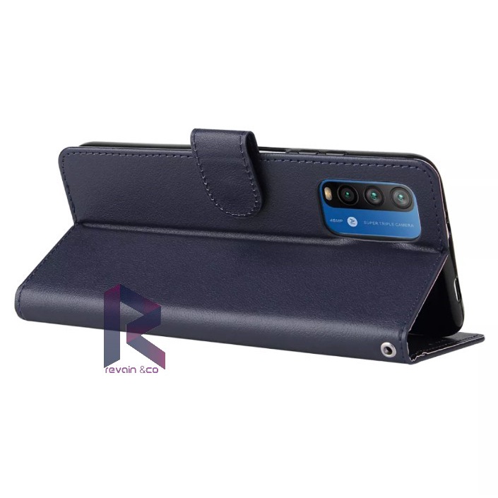SARUNG KULIT XIAOMI REDMI 9T CASE FLIP WALLET LEATHER KULIT PREMIUM FLIP COVER SARUNG BUKA TUTUP FLIP CASE REDMI 9T