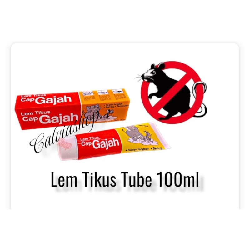 

lem tikus odol cap gajah 100ml perangkap anti tikus