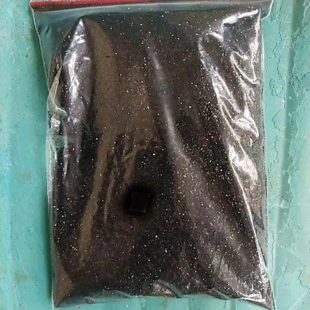 Serbuk Glitter Hitam /Glitter Hitam 50gr/ Serbuk Glitter Hitam 100gr/ Serbuk Glitter Hitam 250gr