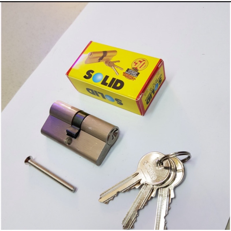 Cilinder 60mm solid kuningan,DC02-60 brass