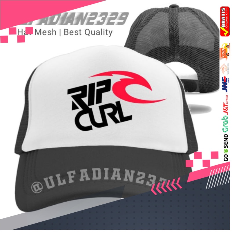 Topi Pria Dewasa Anak Laki Laki Ripcurl Trucker Import Kualitas Premium Murah