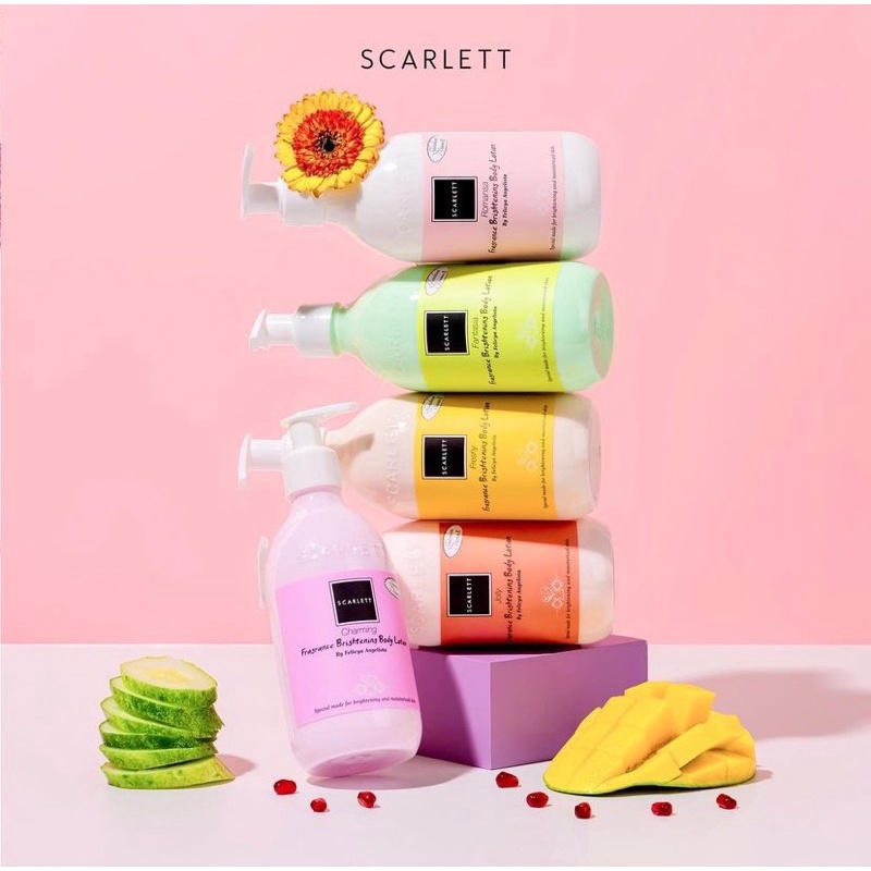 SCARLETT WHITENING BODY LOTION/ ORIGINAL BODY LOTION SCARLETT WHITENING