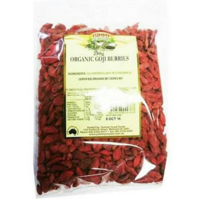

Goji berry Singapore merek ZTP 250gram