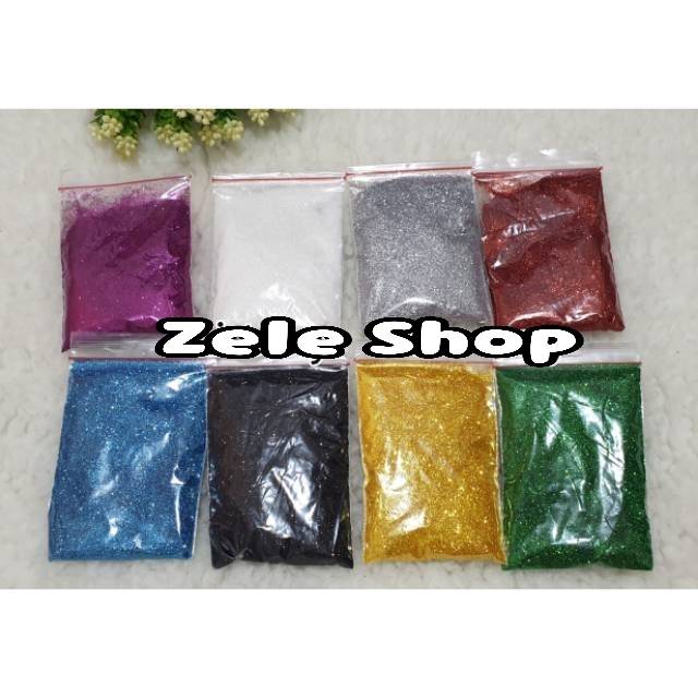 Serbuk Glitter / Bubuk Glitter 50gram