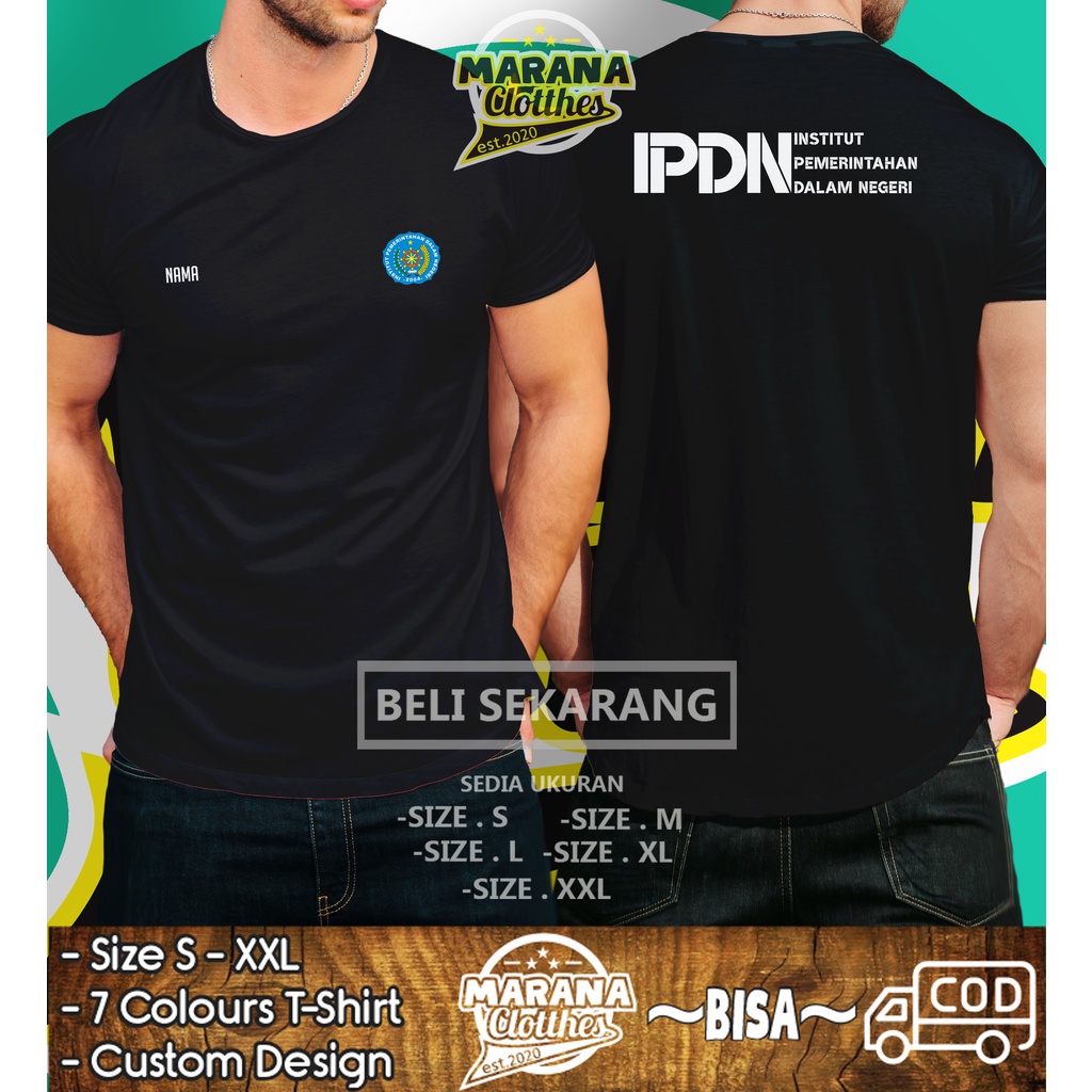 Kaos IPDN Institut Pemerintahan Dalam Negeri Baju Pemerintahan