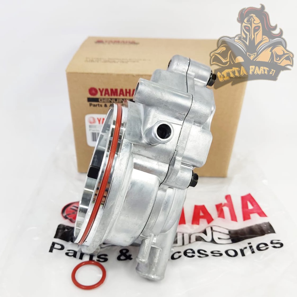 WATER PUMP WATERPUMP ASSY KOMPLIT YAMAHA YGP 3C1 KUALITAS ASLI ORIGINAL YAMAHA YGP PRESISI TODAK BOCOR BAHAN BERKUALITAS POMPA TERATUR BERFUNGSI DENGAN BAIK DAN DIJAMIN AWET JUPITER MX KING MX KING NEW MX KING OLD LAMA VIXION NEW VIXION OLD R15 V3 V2