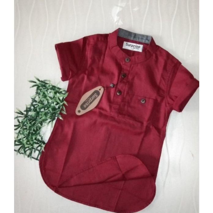 BAJU KOKO KEMEJA KURTA ANAK LAKI LAKI 0-12 THN