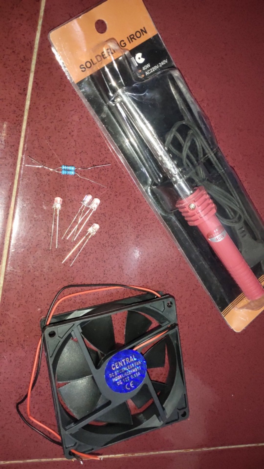 Lampu Led 5mm  7 Warna