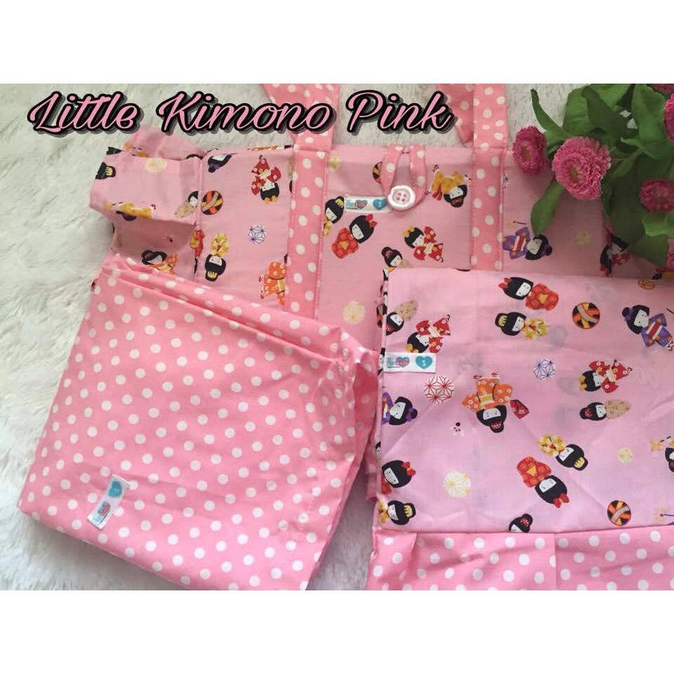 Funkids Mukena Anak Little Kimono Pink