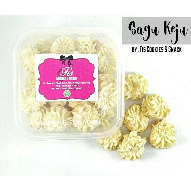 

Fi's cookies sagu keju lumer dilidah kejunya crunchy banget.harga bersahabat ya bpk/ibu..