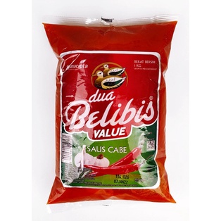 

DUA BELIBIS Saus Cabe VALUE 1kg