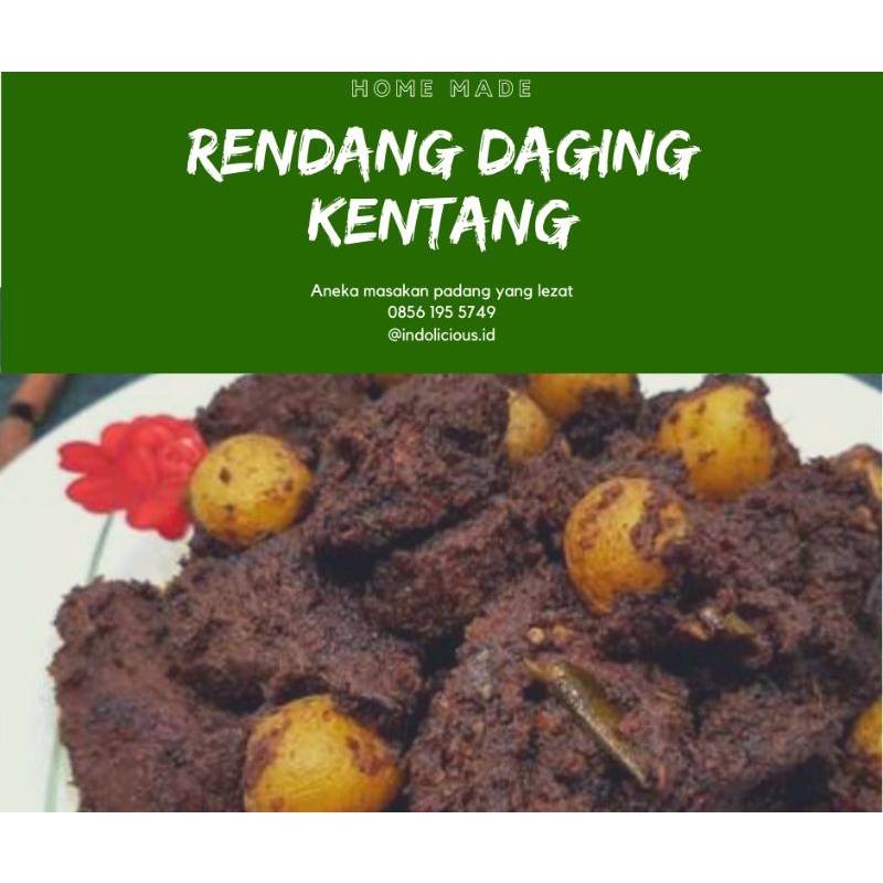 

RENDANG KENTANG DAGING ASLI ENAK&HALAL