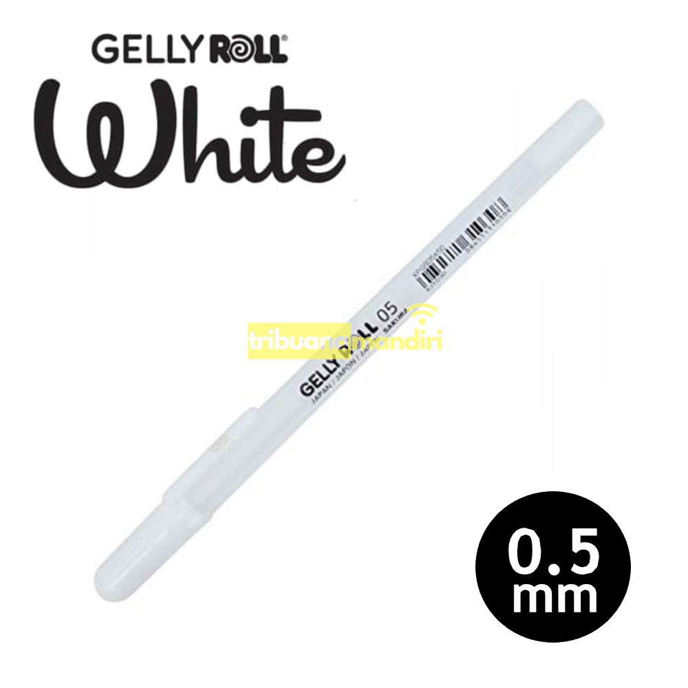 

Sakura Gelly Roll Ink Pen White 0.5 (Gel Ink Pen)