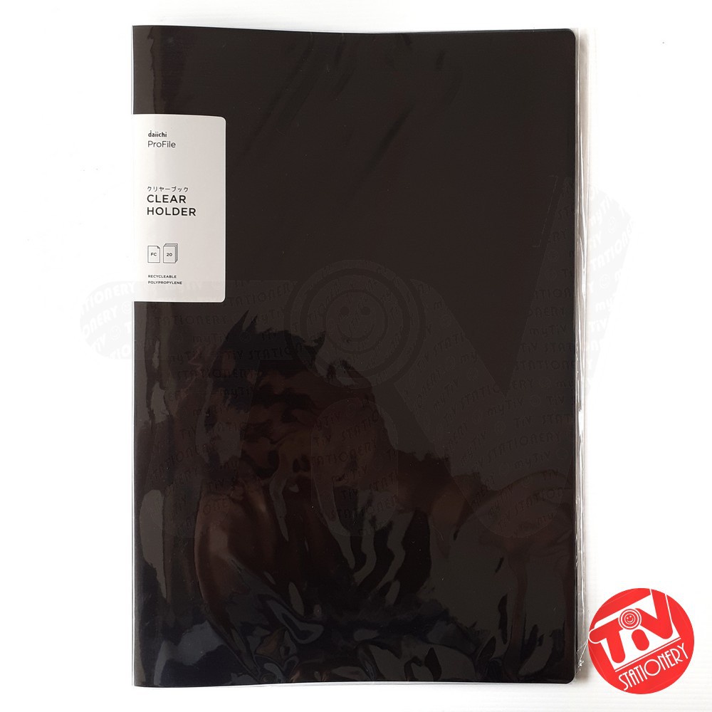 CLEAR HOLDER FOLIO PROFILE 20 SHEET