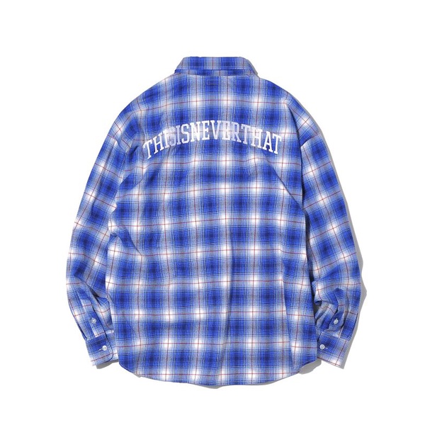 Flanel Thisisneverthat Oversize Check Shirt SS 18