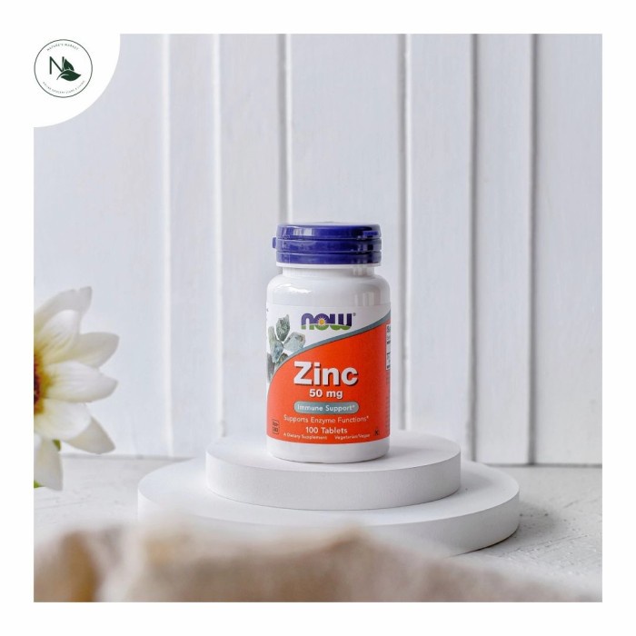 

Now Zinc Gluconate 50mg 100tabs