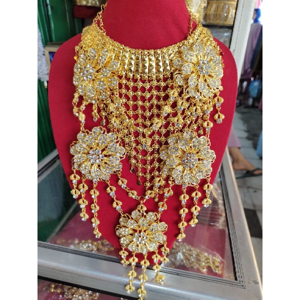 kalung penganten 2 tingakat.