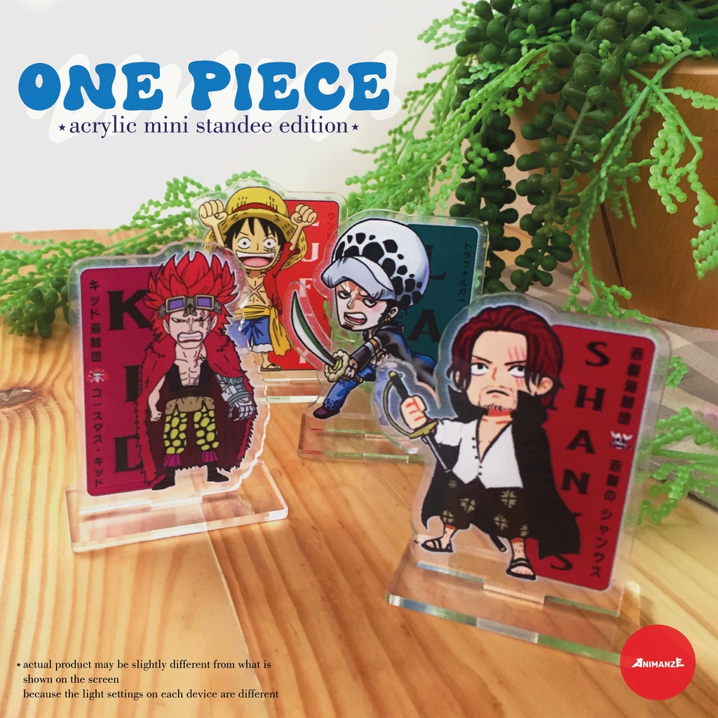 Stand Figure Mini Acrylic Anime One Piece | Standee Custom Design | Action Figure One Piece