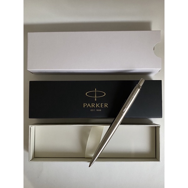 

Pulpen Parker Jotter Stainless Steel Crome Trim CT ( Klip Silver )