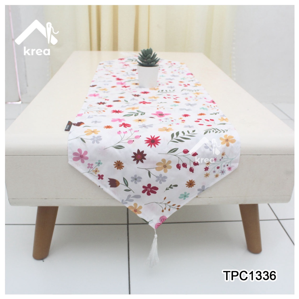 Taplak Meja / Table Runner Ukuran 105x30 - 150x35 TPC1336