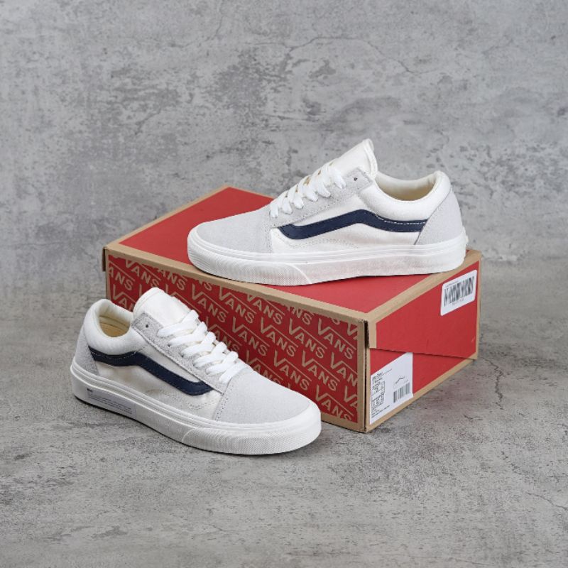 Vans Oldskool Off White blue