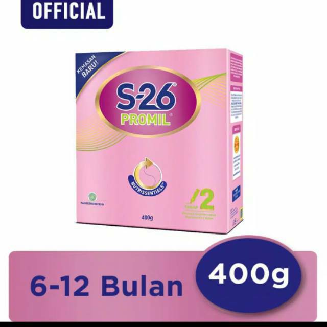 Susu s26 reg 2 400gr (6 sd 12 bln)