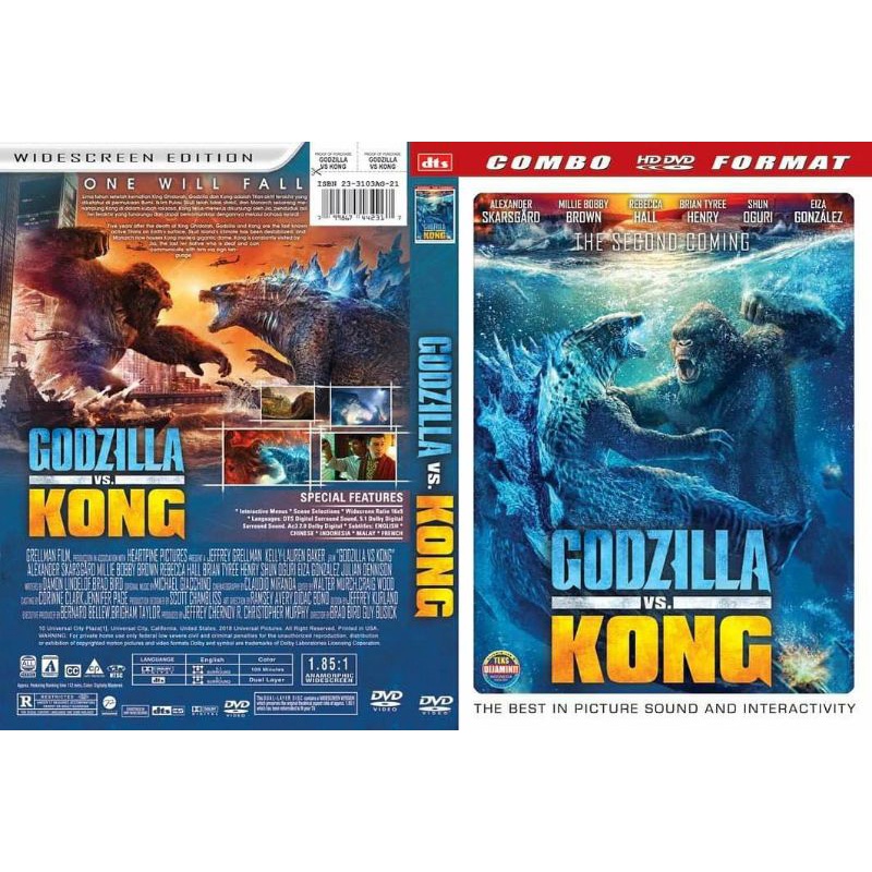 Kaset film : GODZILLA VS KONG